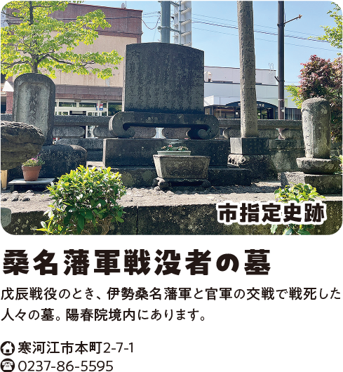 桑名藩軍戦没者の墓